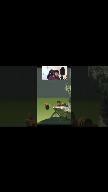 #shorts Getting Over It Rage #gameplay #gettingoverit #rage #indiegame #funny #funnymoments