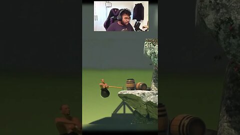 #shorts Getting Over It Rage #gameplay #gettingoverit #rage #indiegame #funny #funnymoments