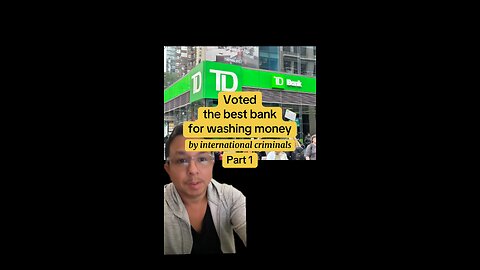 Voted Best U.S. Bank for Money Launderers, Part 1