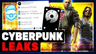 Huge Cyberpunk 2077 Leak! Install Size DLC Dates & Multiplayer As Google Stadia Gameplay Underwhelms