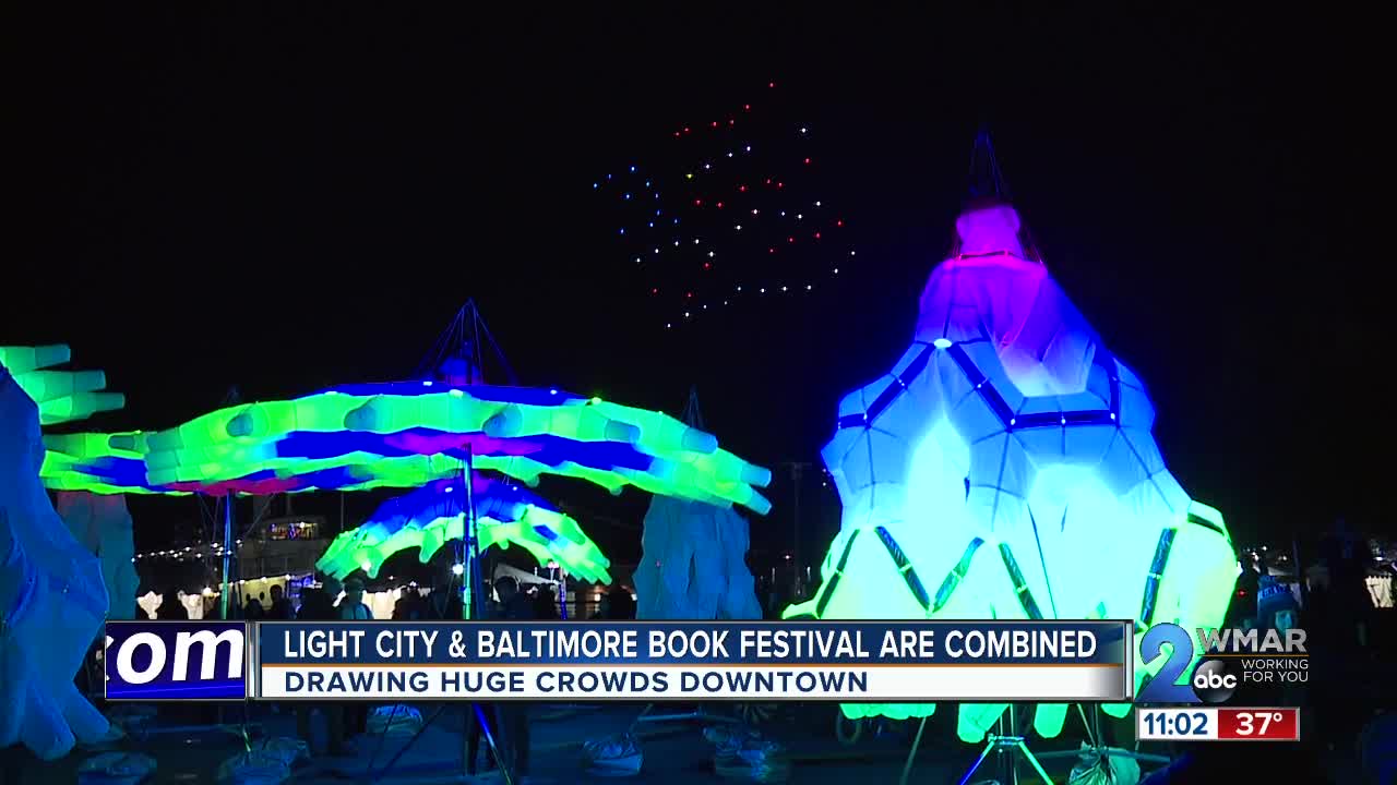Newly combined Light City, Baltimore Book Festival draw big crowds