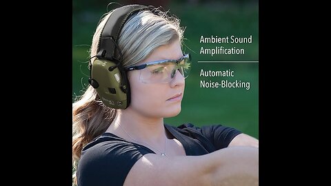 Howard Leight Sound Amplification Electronic Shooting Earmuff