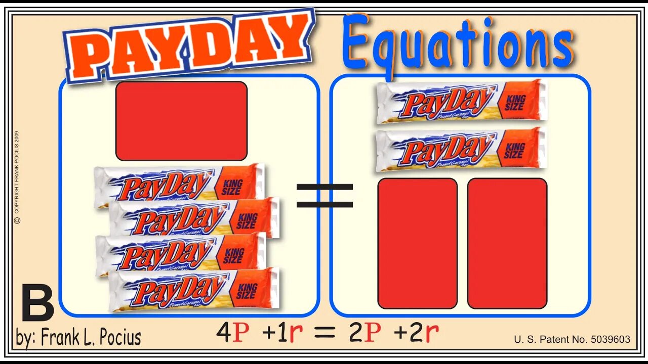 VISUAL PAYDAY 4P+1r=2P+2r EQUATION _ SOLVING BASIC EQUATIONS _ SOLVING BASIC WORD PROBLEMS