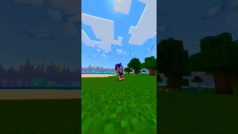 Super sonic no universo do minecraft!!!🤯😱🤯 #viral #shorts #minecraft