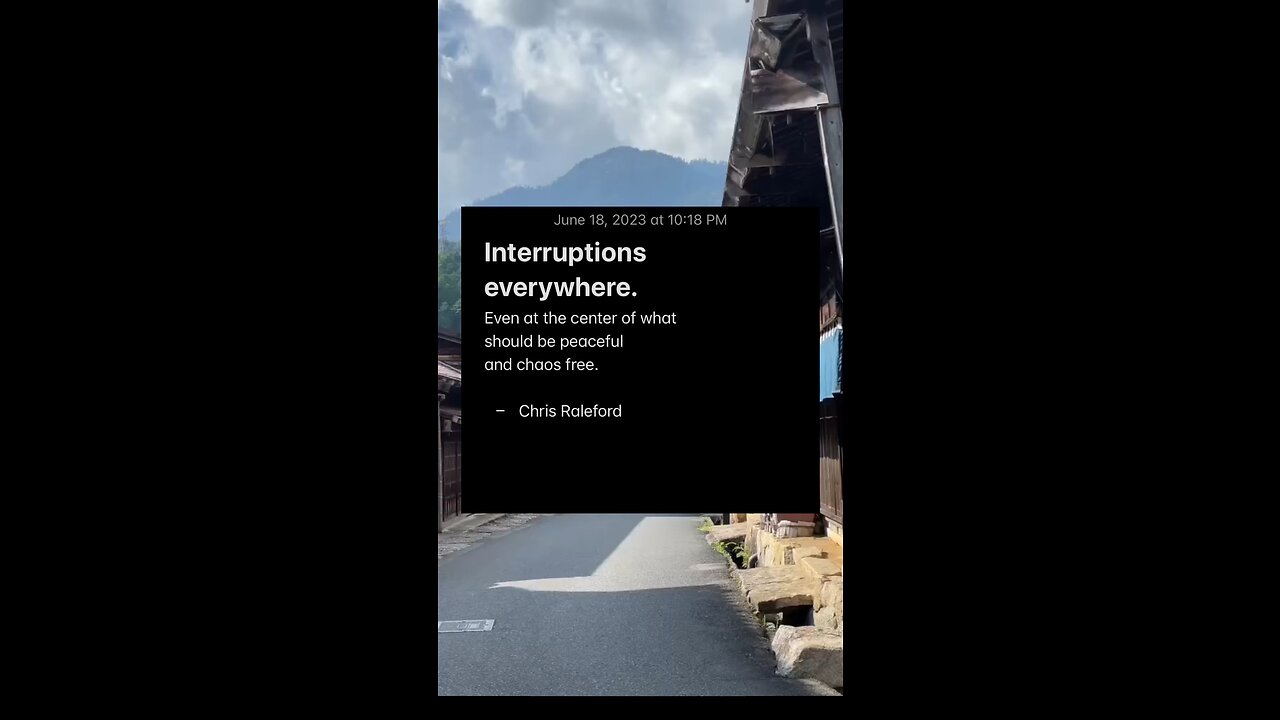 Interruptions