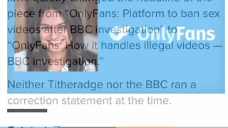 Onlyfans responds to the BBC report