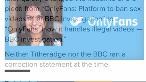 Onlyfans responds to the BBC report