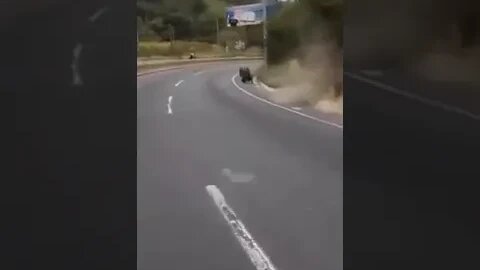 the wheel - if it wasn't filmed would you believe it 😳😳😳😳