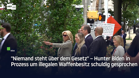 Hunter Biden in Prozess um illegalen Waffenbesitz schuldig gesprochen
