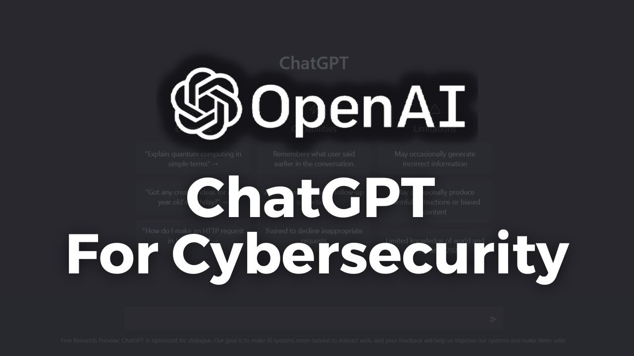 ChatGPT For Cybersecurity