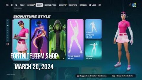 Fortnite Item Shop|March 20, 2024