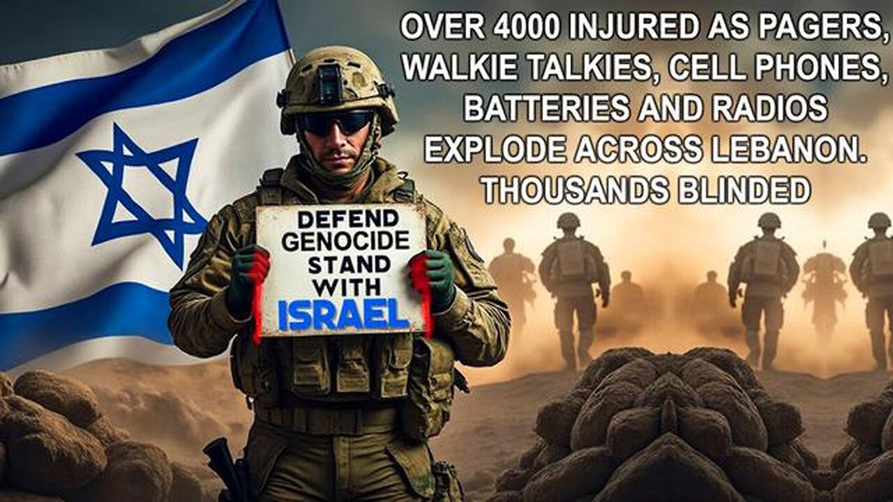 Max Igan - Israel Commits the Most Sadistic and Indiscriminate Terror Attack in World History