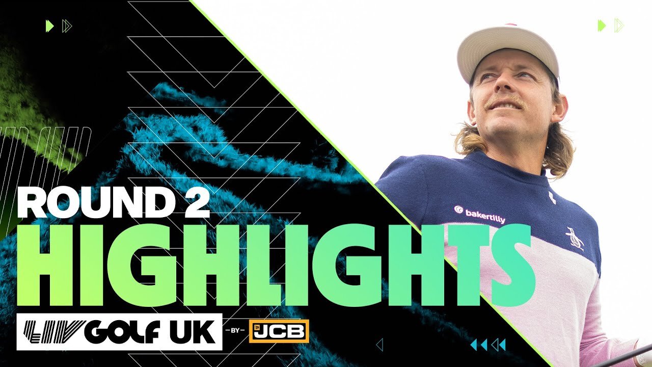FULL HIGHLIGHTS: LIV Golf UK by JCB | Round 2 | 2024