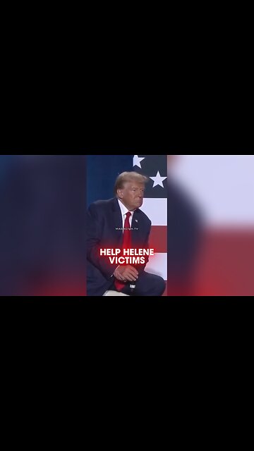 Trump is Doing More For Hurricane Helene Victims Than Biden-Kamala Regime