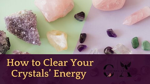 How to Clear Your Crystals' Energy #crystals #reiki #reikimaster #reikihealing #chakrabalancing
