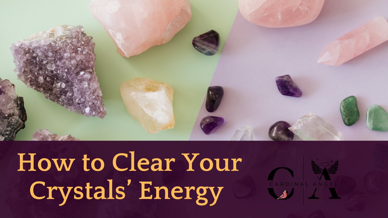 How to Clear Your Crystals' Energy #crystals #reiki #reikimaster #reikihealing #chakrabalancing