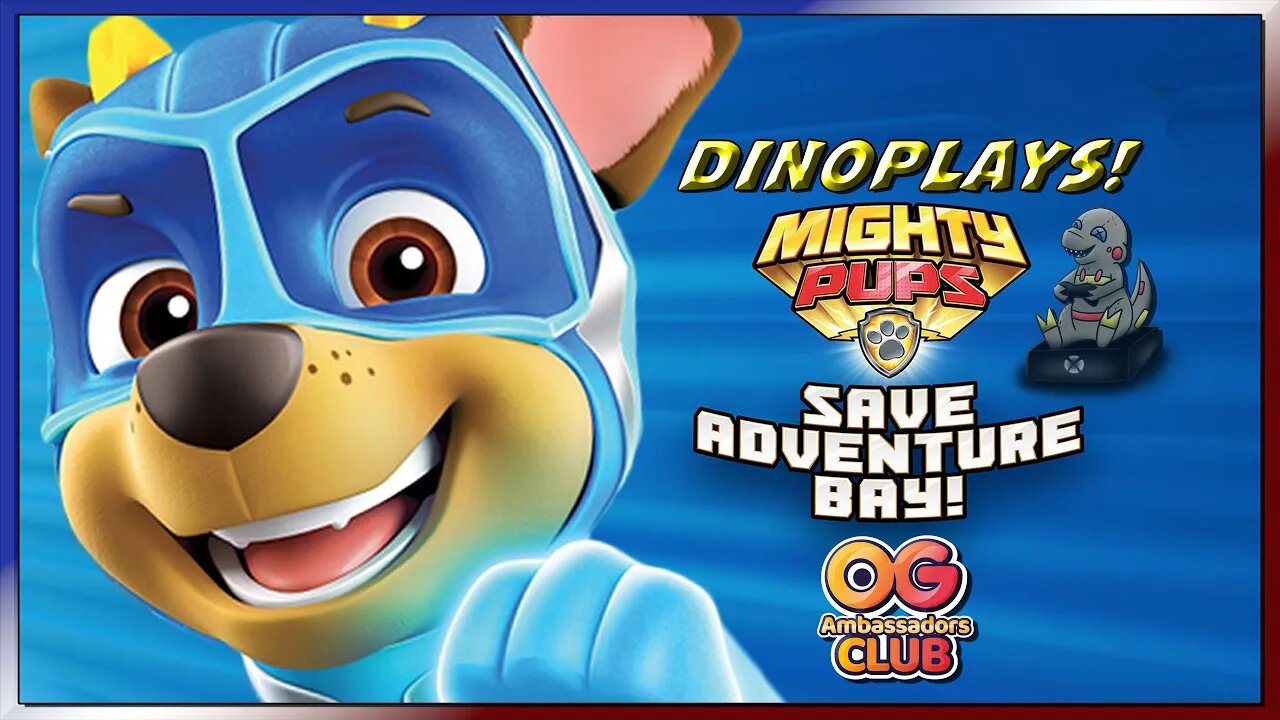 Monkey Rescue! - PAW PATROL MIGHTY PUPS #DinoPlays #Letsplay