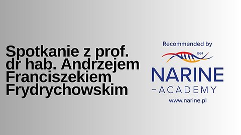 Spotkanie z prof. dr. hab. Andrzejem Franciszkiem Frydrychowskim
