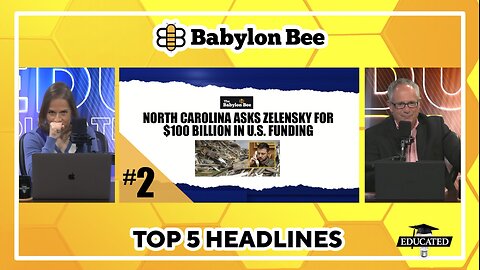 🐝Top 5 Babylon Bee Headlines #BabylonBee #Headlines #News #kylemann