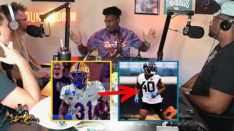 Jaguars rookie DB Erick Hallett sits down with Dunn and Drew