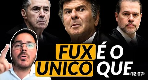 CONSTANTINO comments on LUIZ FUX's speech blasting other MINISTERS of the Supreme Court