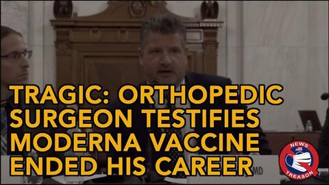 Tragic: Orthopedic Surgeon Describes How Moderna Vaccine Ended His Career