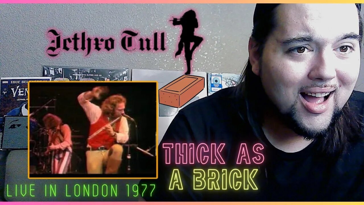 Drummer reacts to "Thick as a Brick" (London 1977) by Jethro Tull