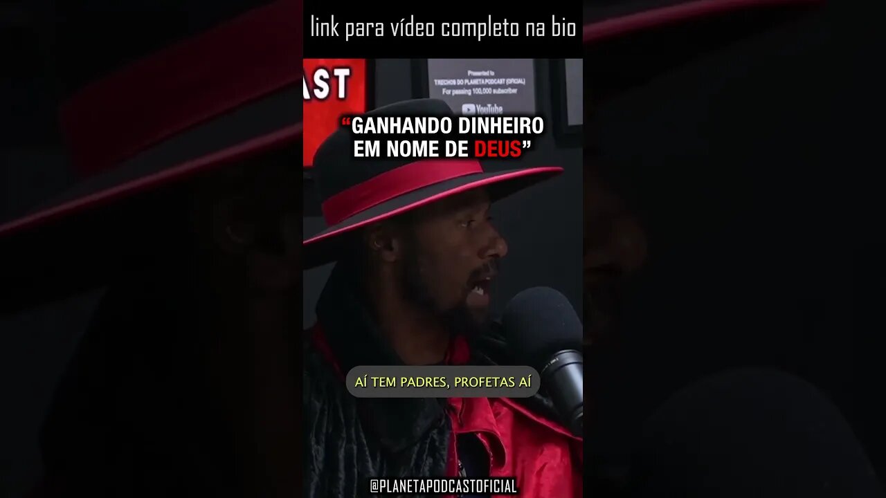 “E NÃO FAZEM NADA PELA HUMANIDADE” com Toninho do Diabo | Planeta Podcast Sobrenatural #shorts