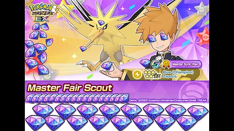 *SUMMONS* Blue Champion & Zapdos | Pokémon Masters EX