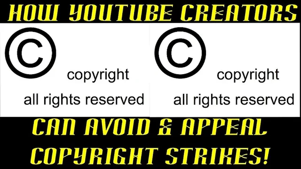 How YT Creators Can Avoid Copyright Strikes & How to File Counter Claims!