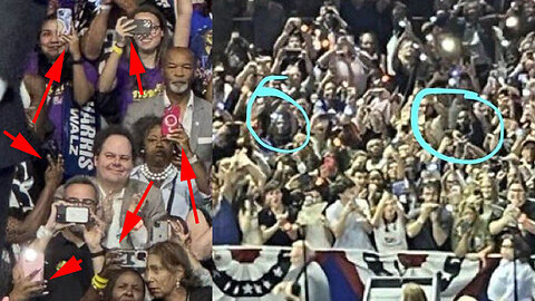 Biden White House caught Faking Crowds for Kamala Harris using AI CGI 🤥🤖
