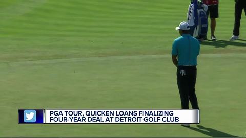 Quicken Loans, PGA Tour finalizing four-year deal to bring event to Detroit