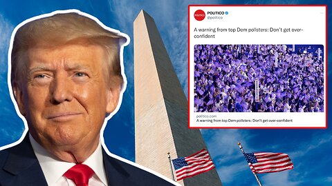 Top Dem Pollster *ADMITS* Trump is likely winning, cautions Dems