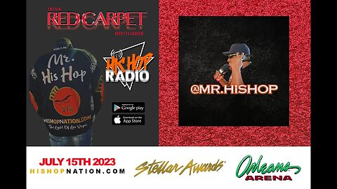 RED CARPET DROP FOR HIS HOP RADIO