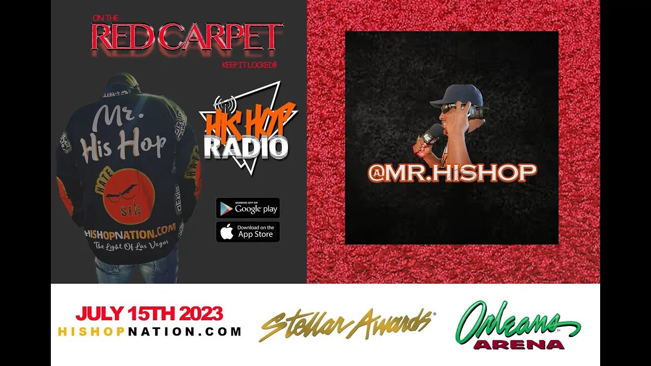 RED CARPET DROP FOR HIS HOP RADIO