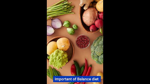 Important of Balance diet