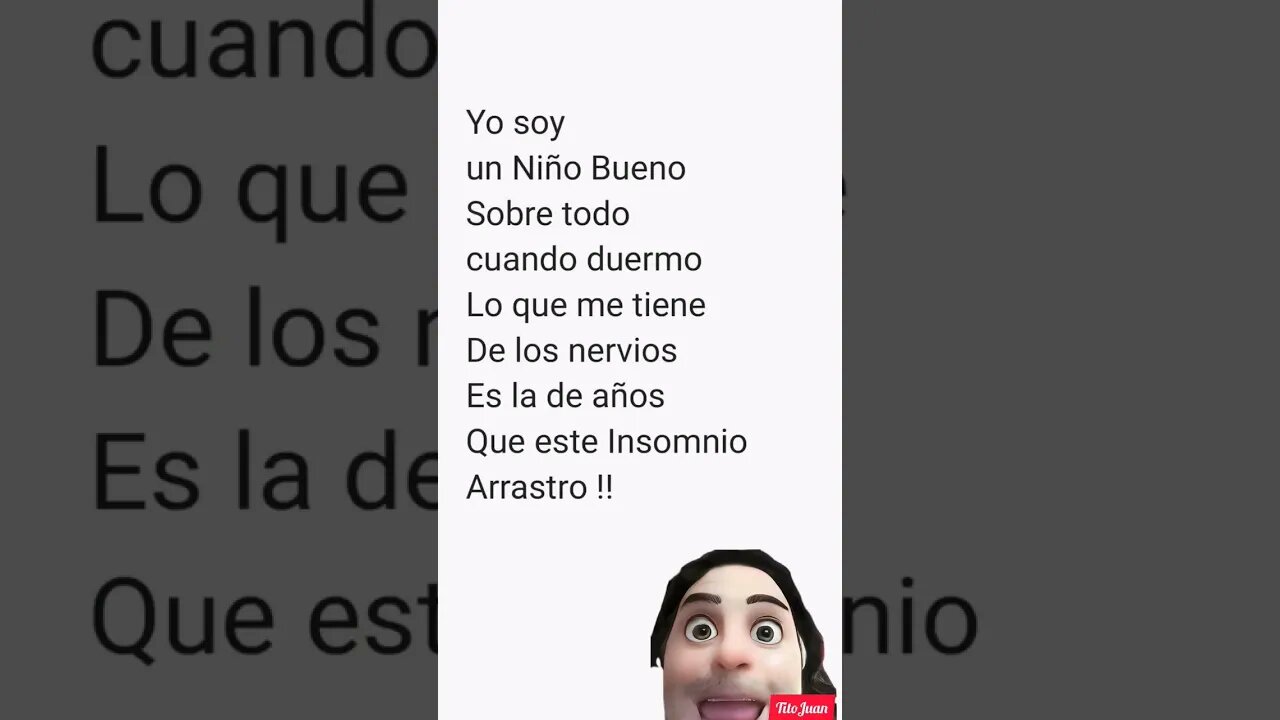 Niño Bueno / TitoJuan