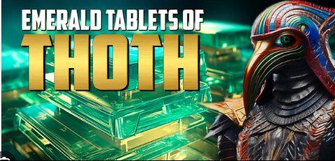 EMERALD TABLETS OF THOTH 1