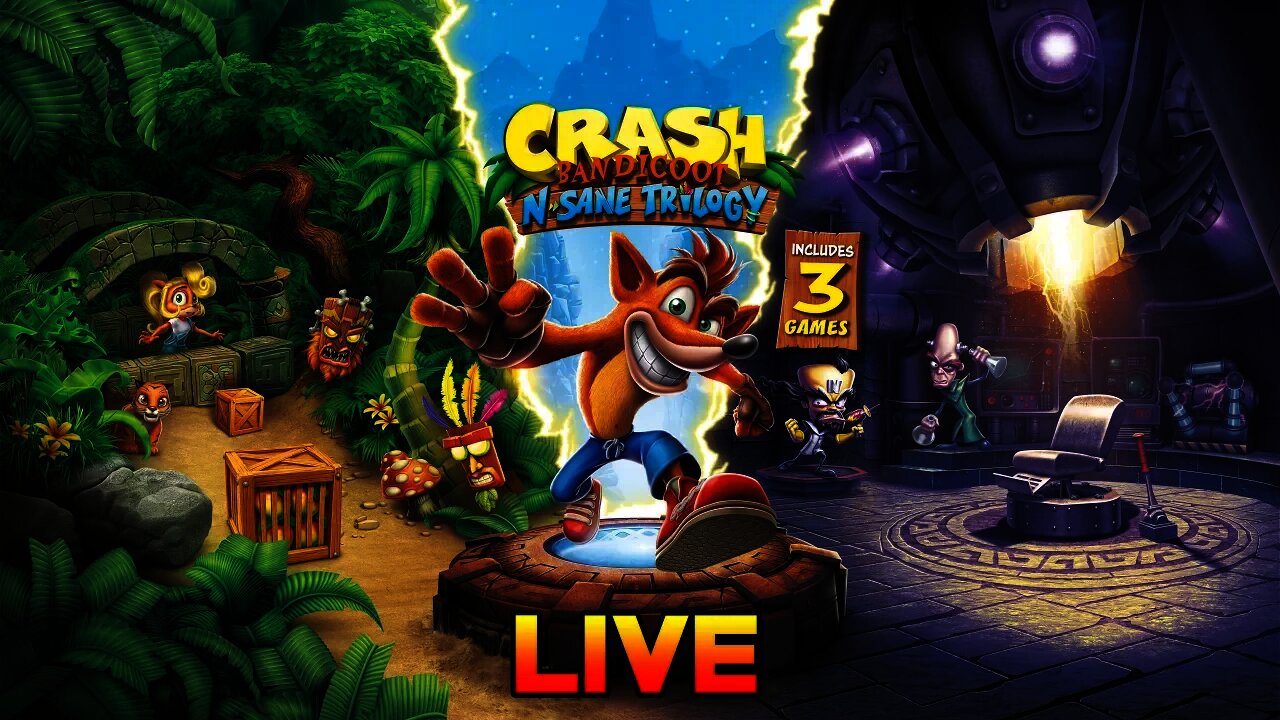 Crash Bandicoot N'Sane Trilogy (Crash 2 Cortex Strikes Back) - A Nostalgic Blast From The Past!