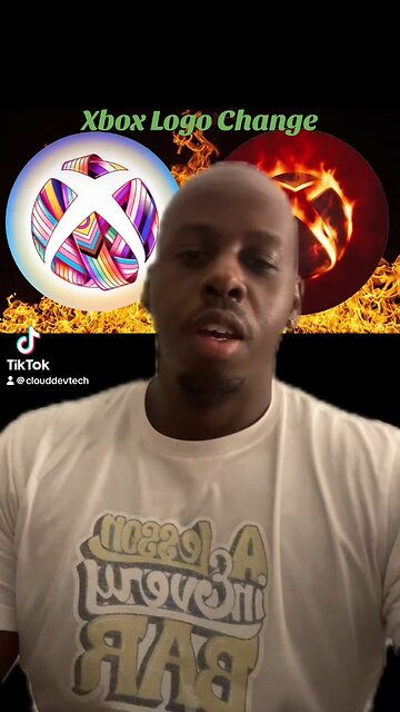 The fire Xbox logo is crazy work
