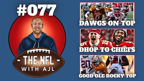 UGA Upsets Texas, Tennessee Beats Bama, Concerned About Miami, DHOP To Chiefs, Saints Extend Kamara
