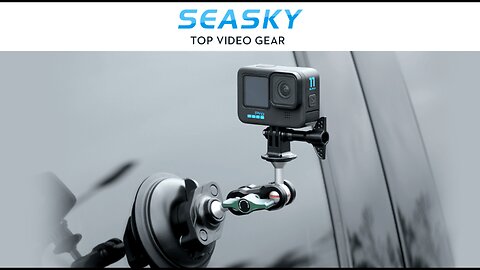 SEASKY S1 Powerful Sports Camera Suction Cup Car Mount for Gopro Hero