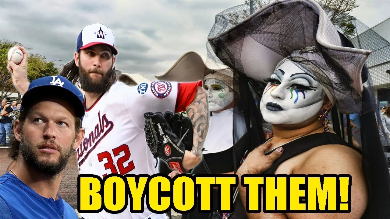 Nationals pitcher Trevor Williams says BOYCOTT the Dodgers for honoring Anti-Catholic LGBT group!