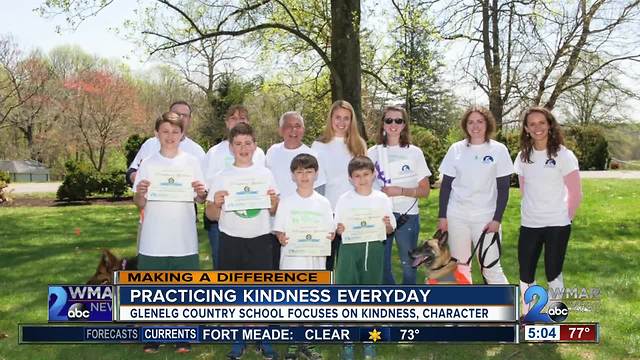 Glenelg Country School takes kindness and compassion to new levels