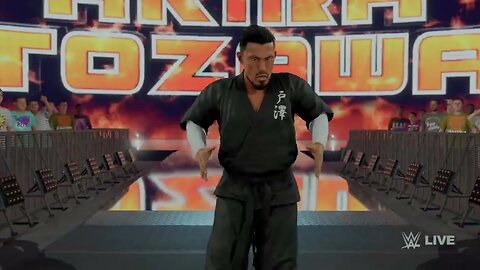 WWE2K23 Akira Tozawa Entrance