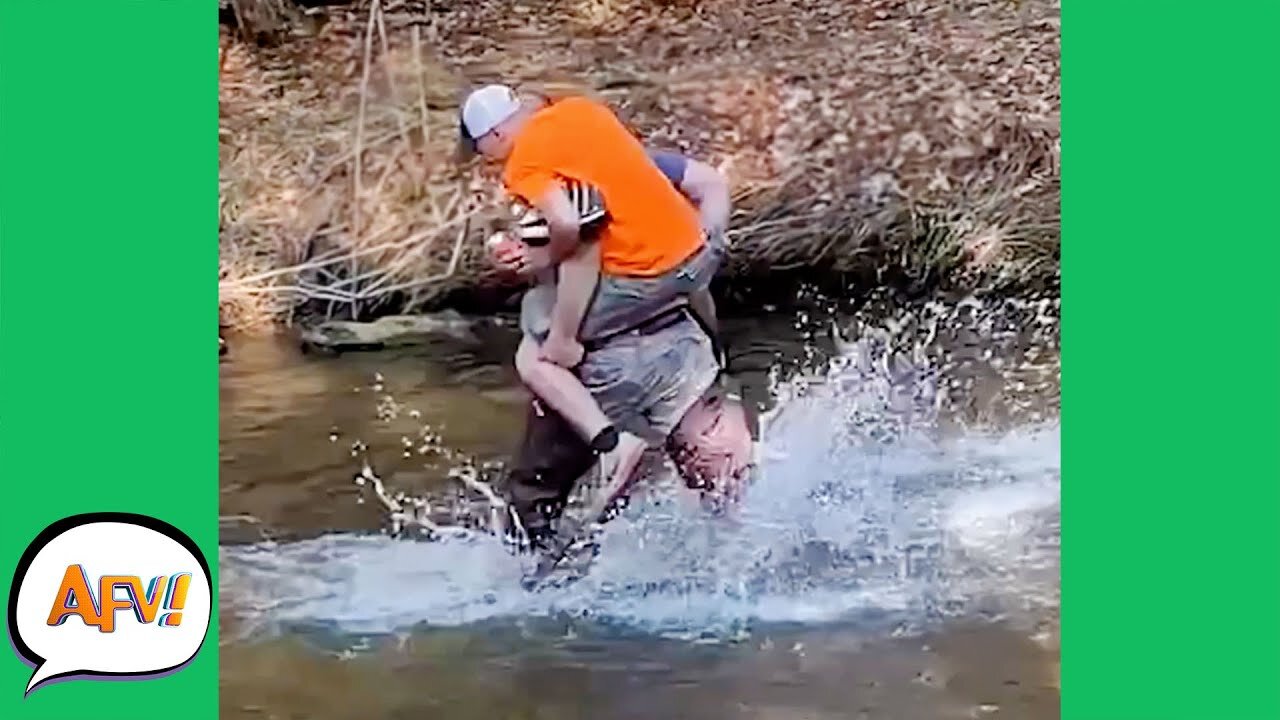 Them BOTH Get SOAKED! 😂 | Funny Life Fails | 2021 Mr. Stallone