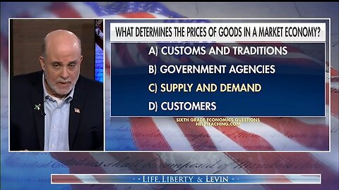 Levin: Can Kamala Harris Pass A Sixth Grade Economics Test?
