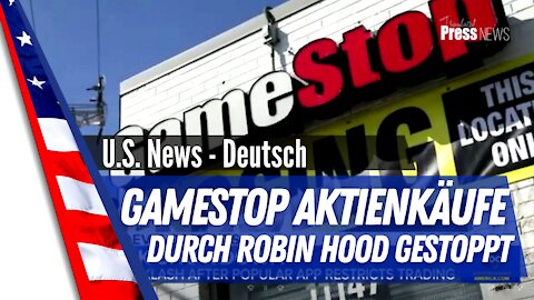 GameStop Aktienkäufe durch Robin Hood gestoppt