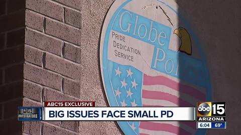 Additional Globe police officers placed on leave for miscondut