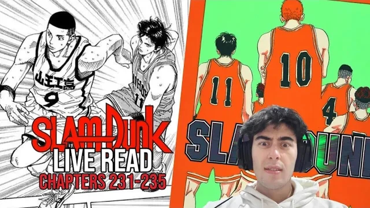 Its OVER ;-; | SLAM DUNK Live Read | Chapters 231-235